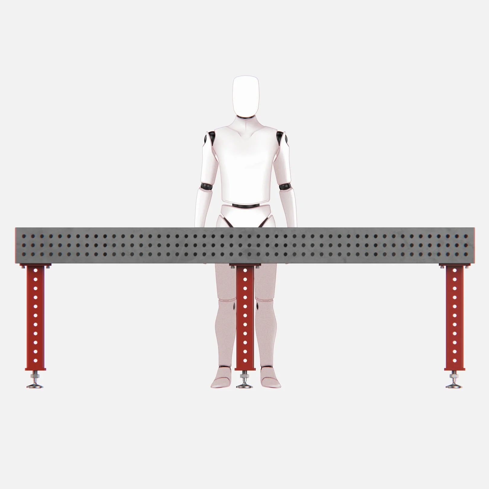 Heavy Duty Welding Table, 2600x1400 mm, with FREE Tool Kit