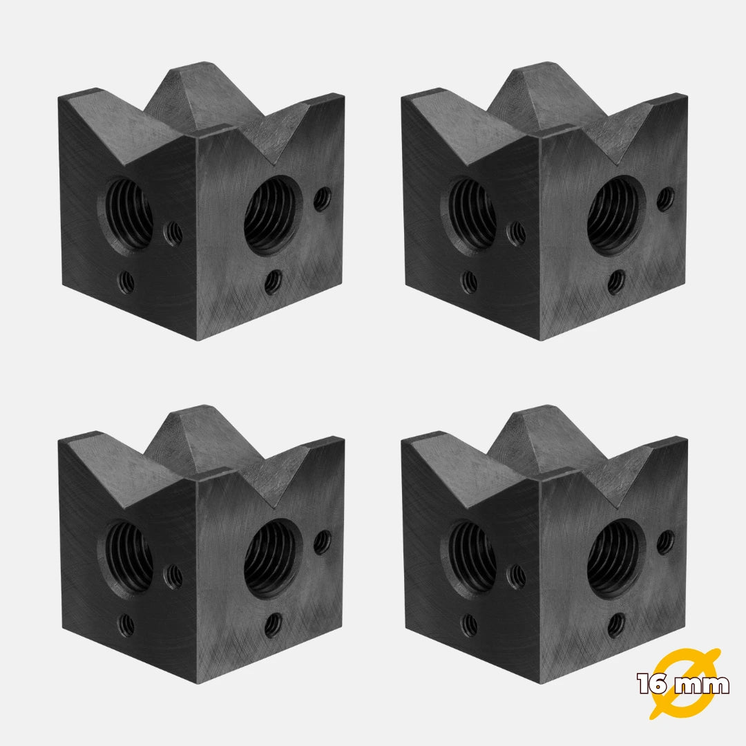 4pc V-Block Pack - 16 mm System