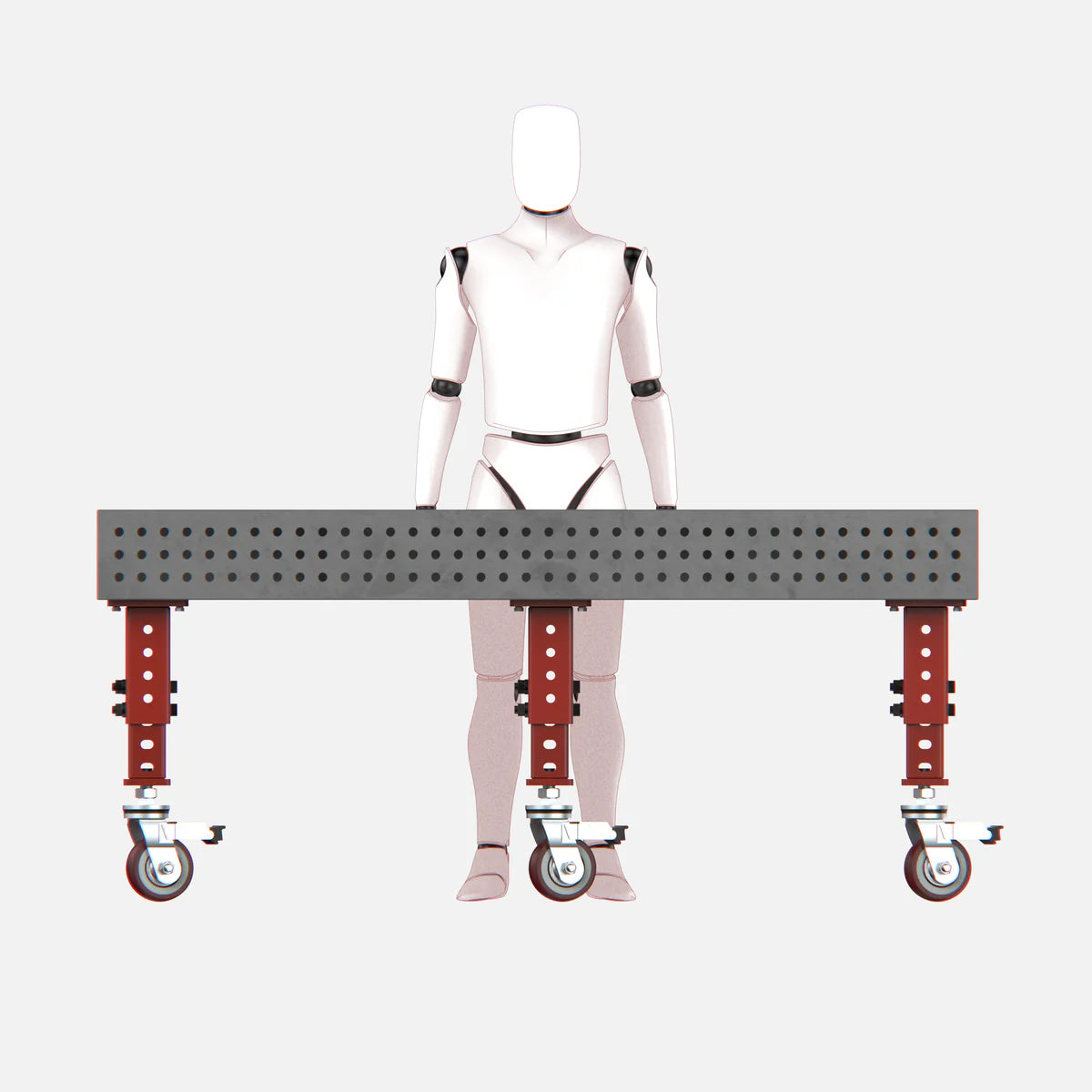 Heavy Duty Welding Table, 2000x1400 mm, with FREE Tool Kit