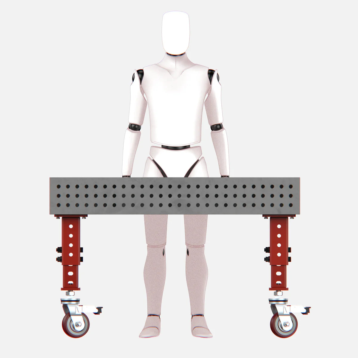 Heavy Duty Welding Table, 1400x1400 mm, with FREE Tool Kit
