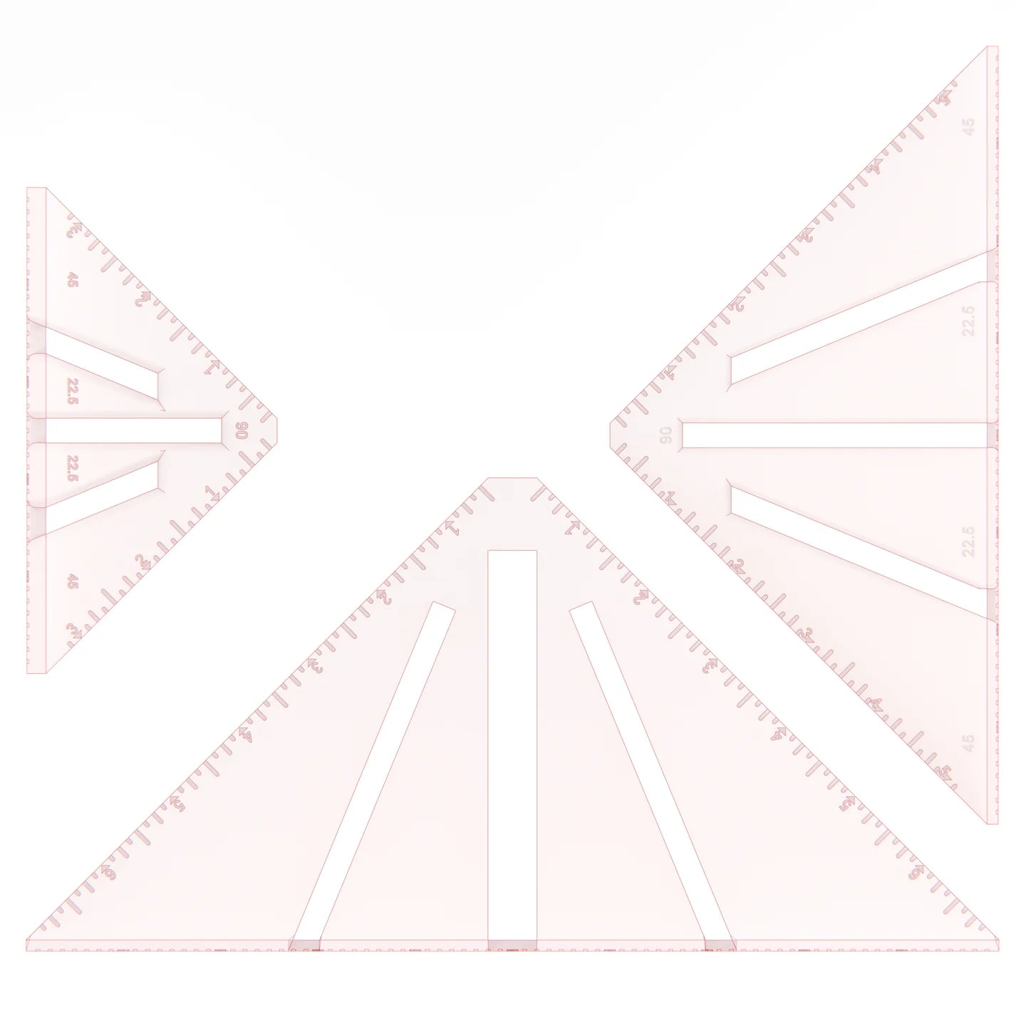 Fireball Miter Square (3-Pack)