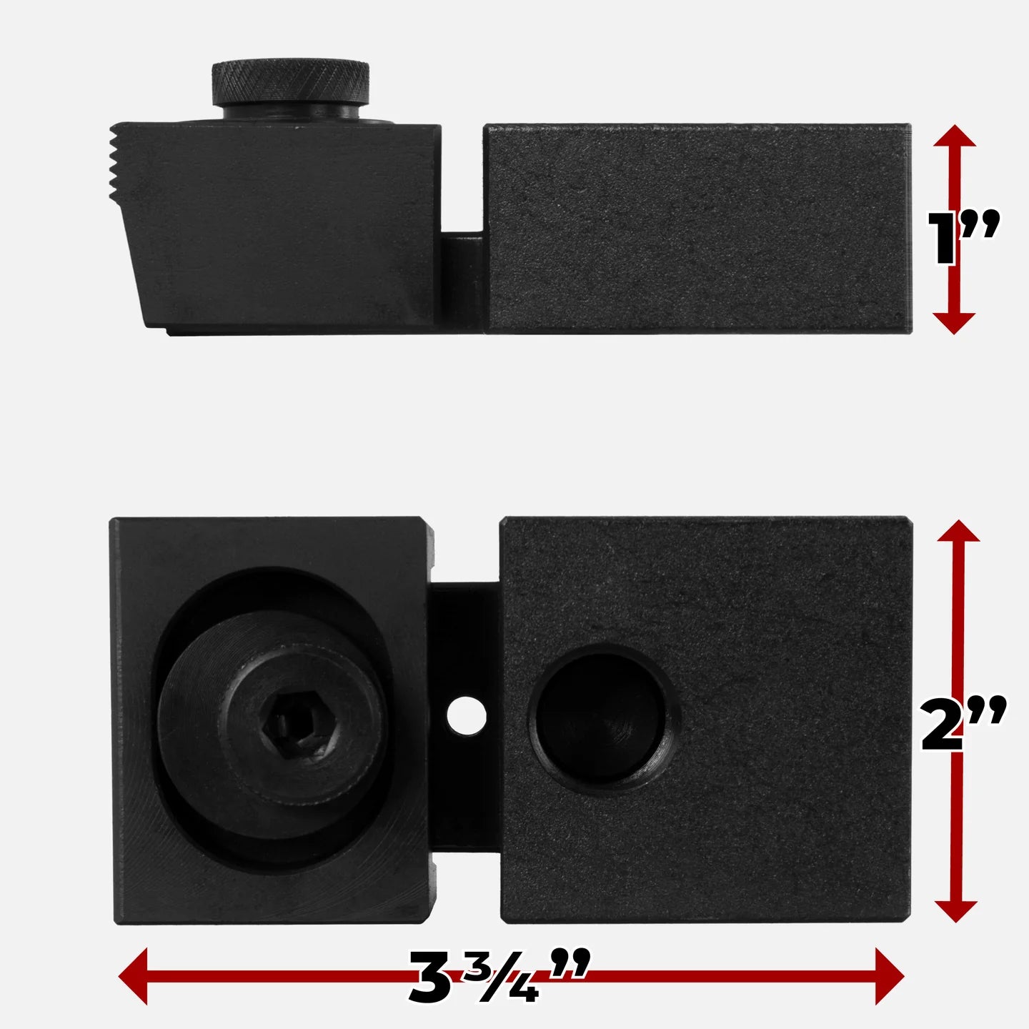 Low Profile Push Block - 19 mm System