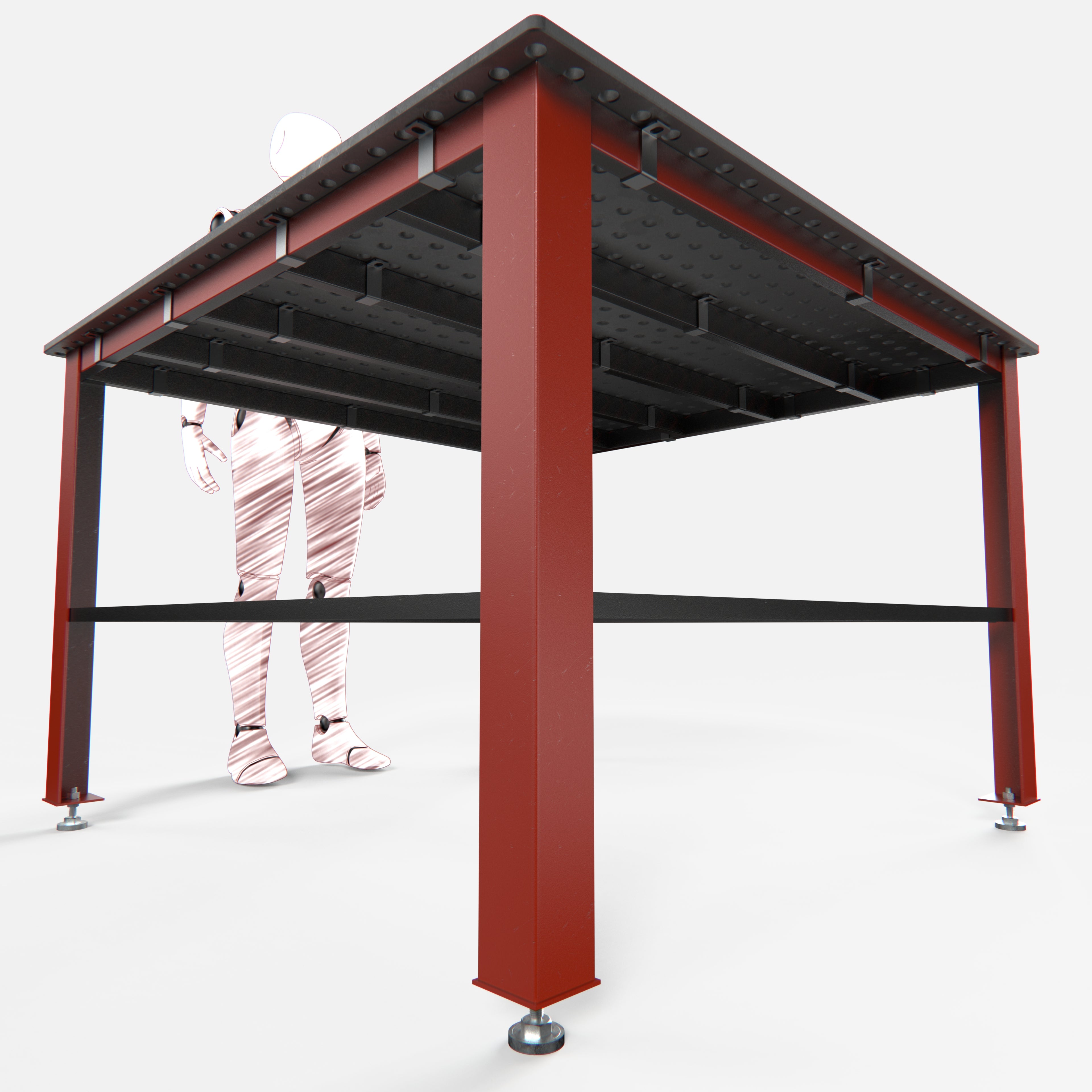 DIY Pro Table Kit (1400x1400 mm) - 19 mm System
