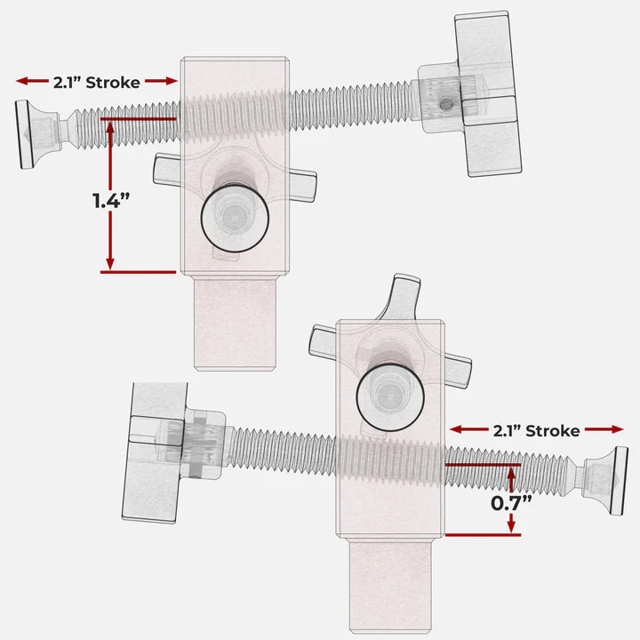Side Push Clamp - 19 mm System