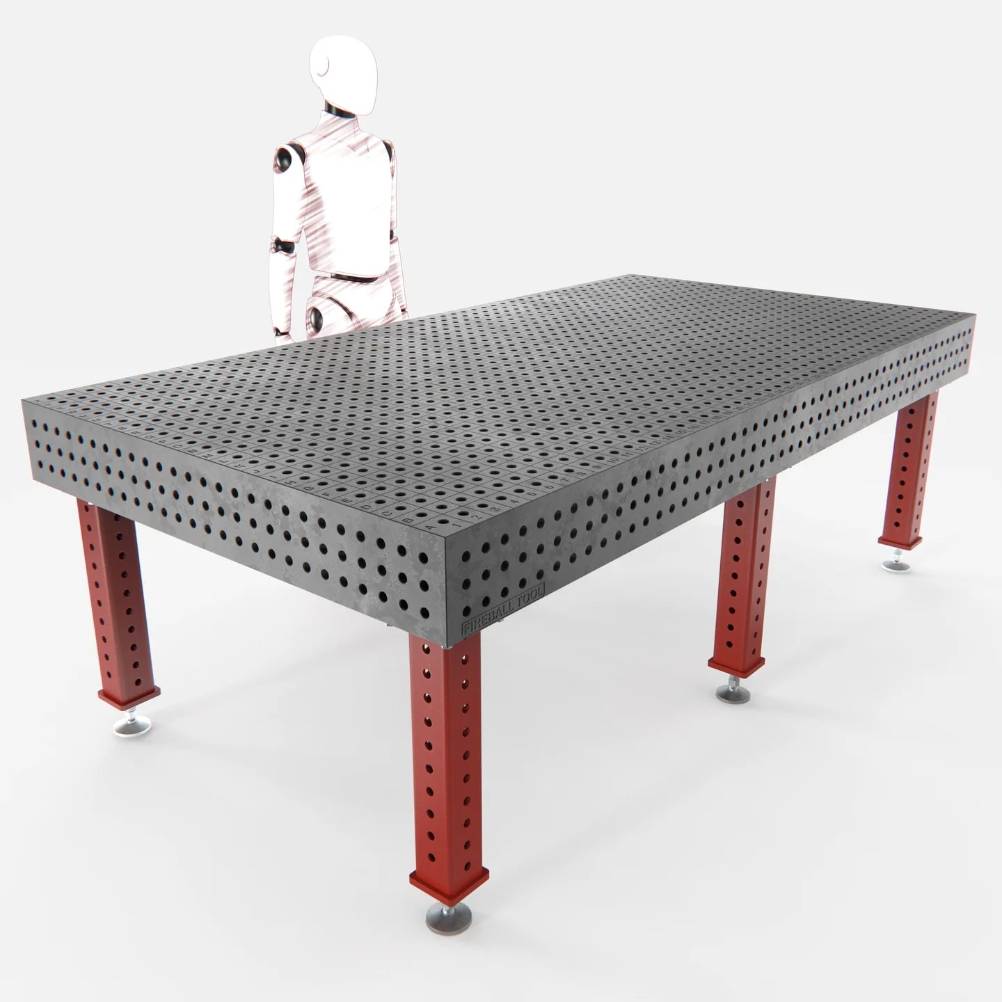 Heavy Duty Welding Table, 2600x1400 mm