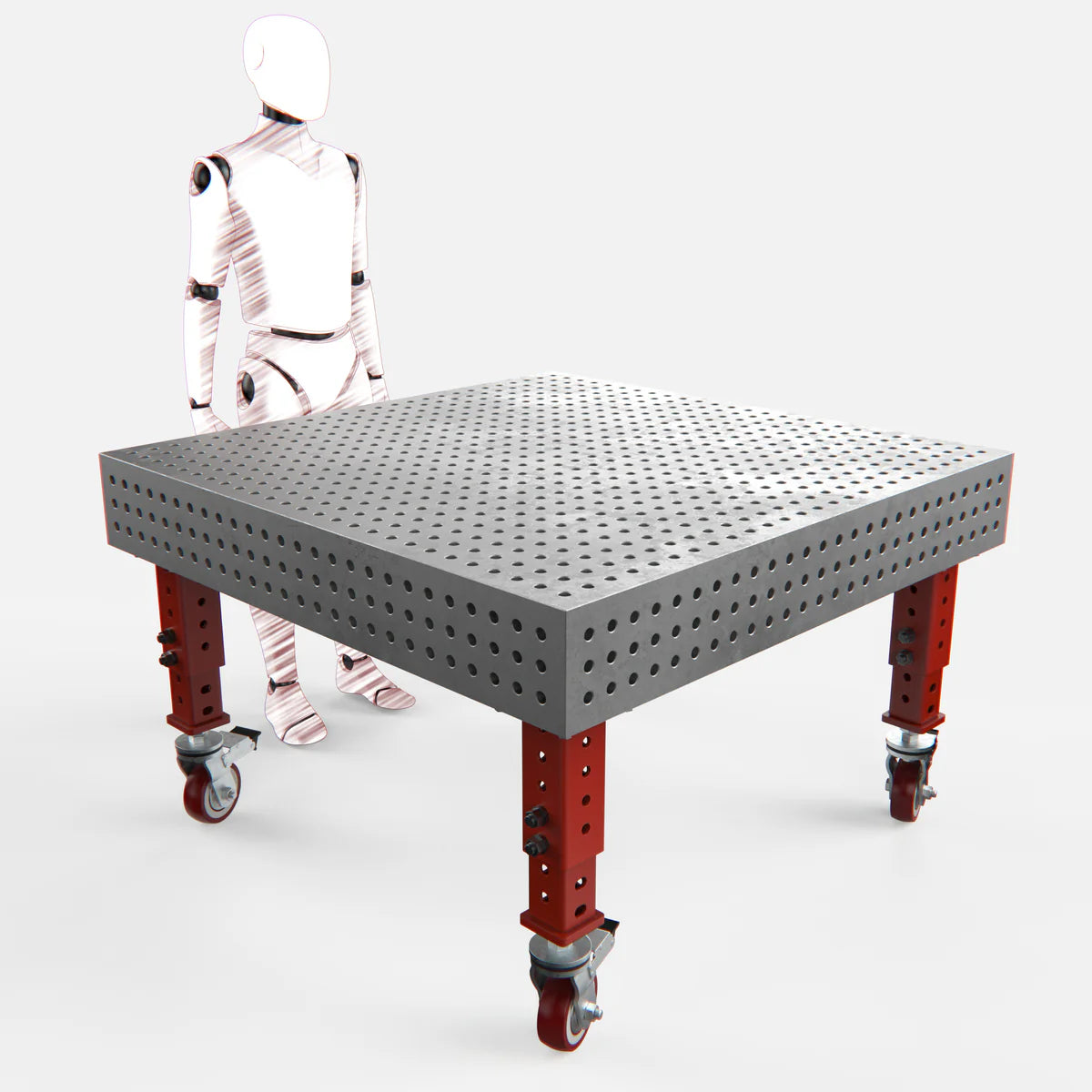 Schwerlast-Schweißtisch, 1400x1400 mm