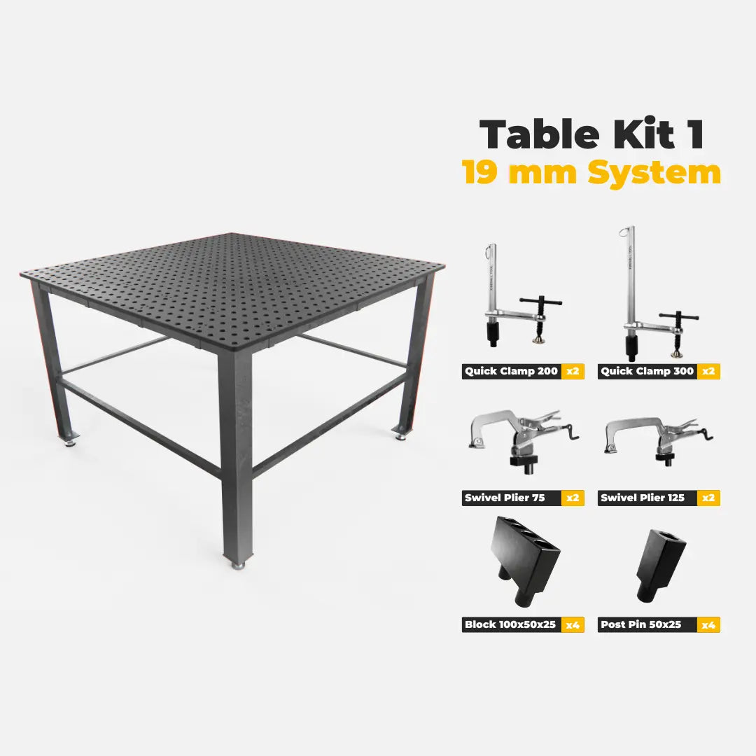 Pro Table Kit 1400x1400 mm (16 mm System)