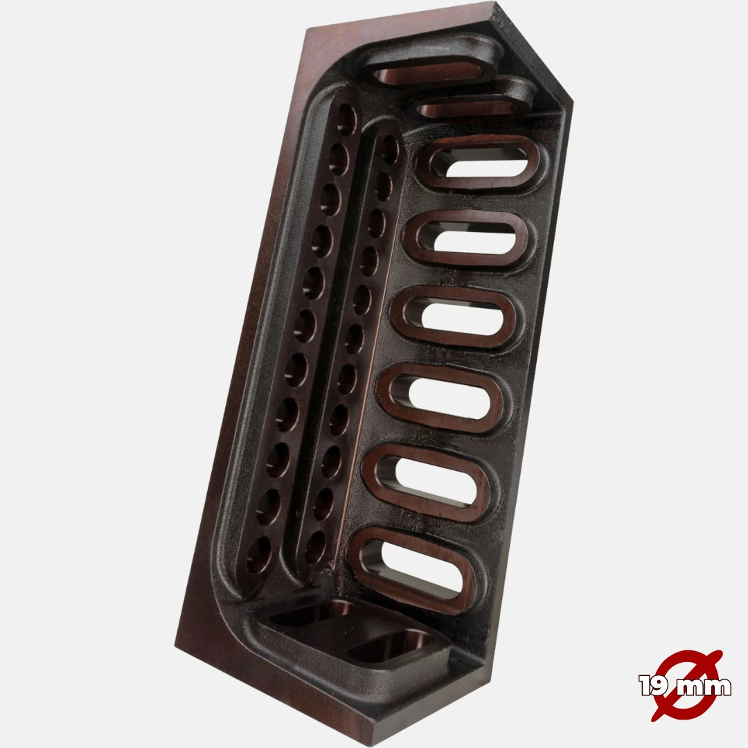 Cast Iron Tower Block (300x120x120 mm) - 19 mm System