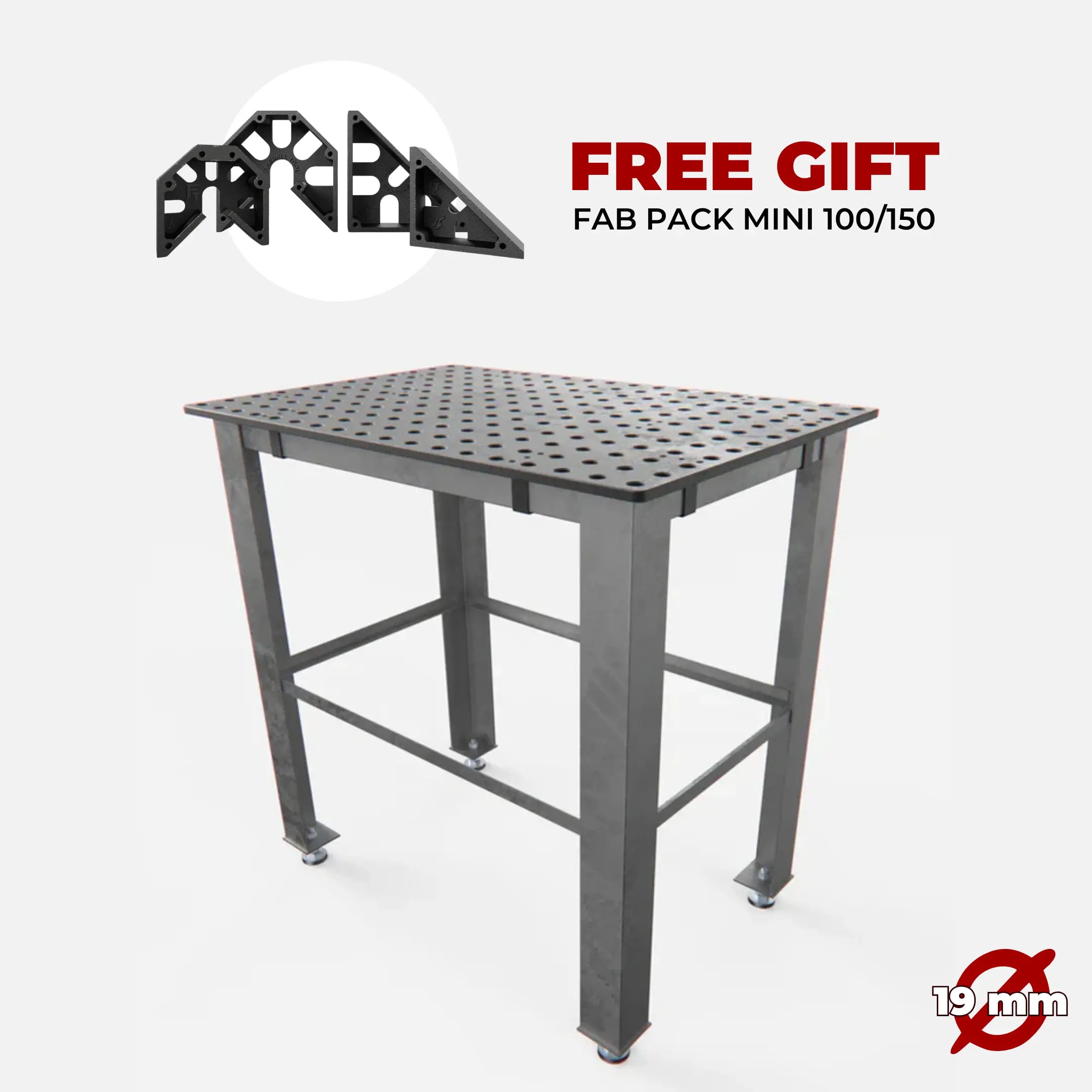 Pro Table Kit (1000x600 mm) - 19 mm System