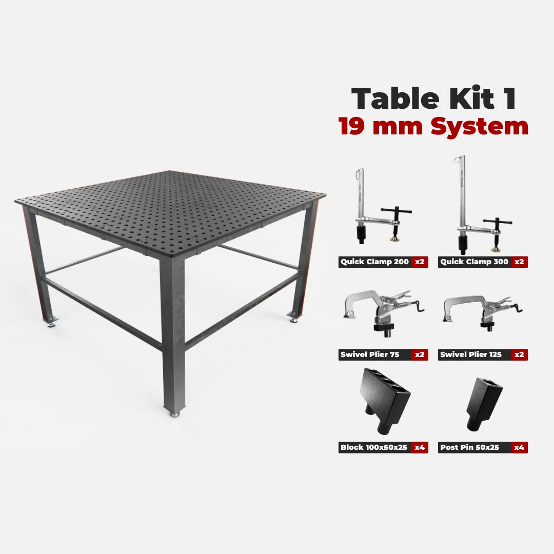 Pro Table Kit 1400x1400 mm (19 mm System)