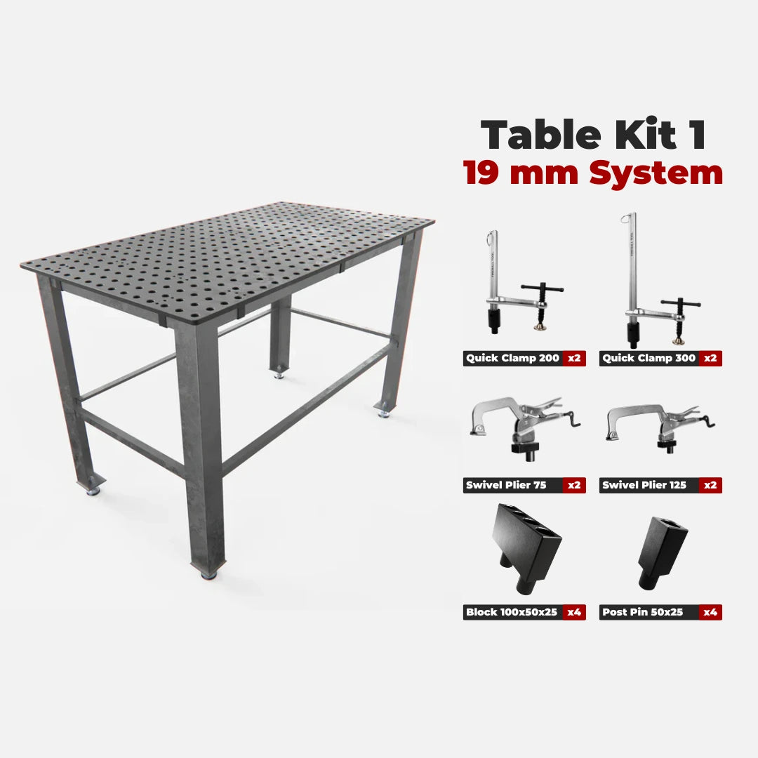 Pro Table Kit 1400x800 mm (19 mm System)