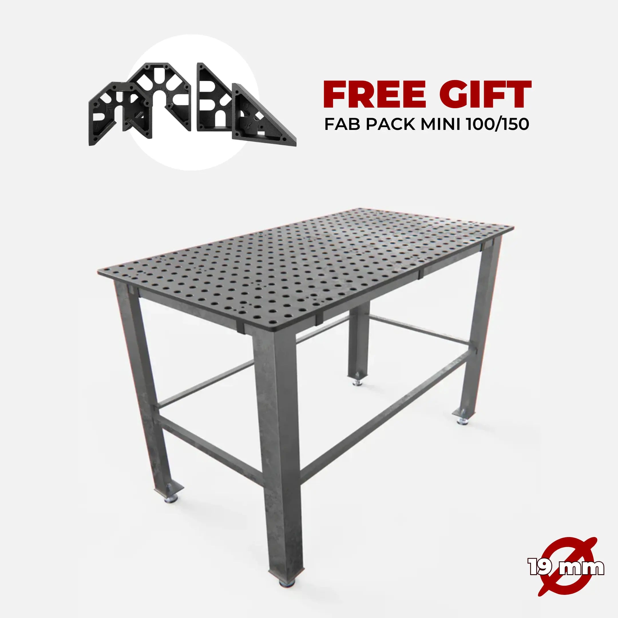 Pro Table Kit (1400x800 mm) - 19 mm System