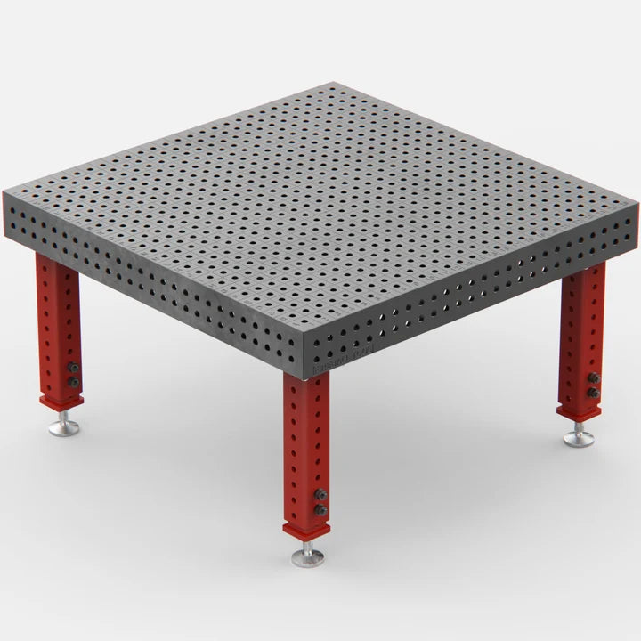 Standard Duty Welding Fixture Table, 1400x1400 mm
