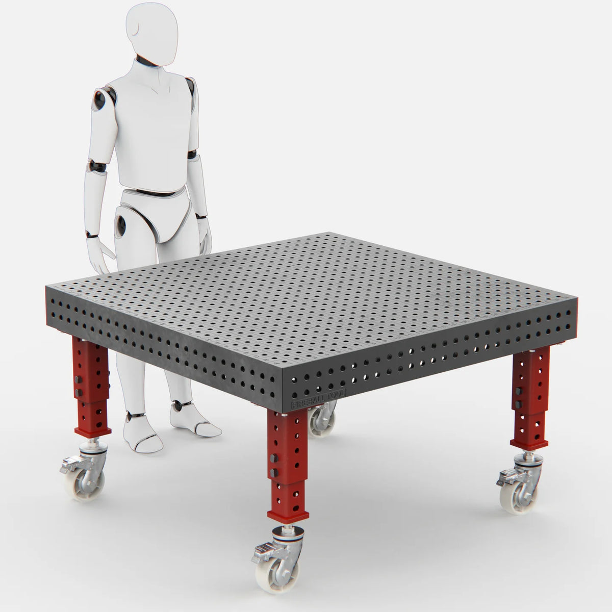 Standard Duty Welding Fixture Table, 1400x1400 mm