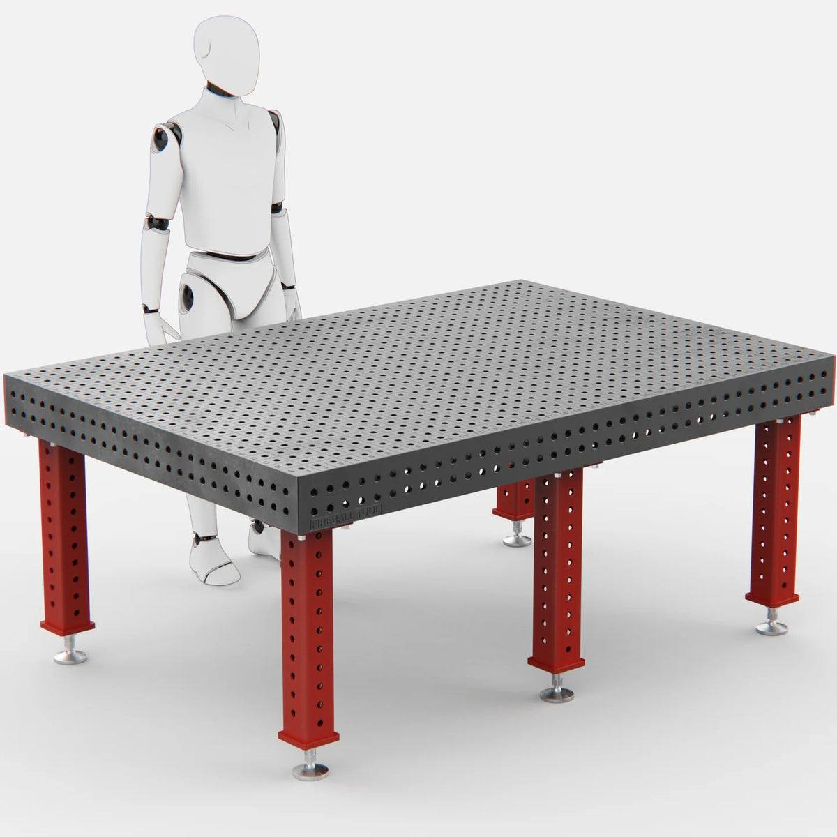Standard Duty Welding Fixture Table, 2000x1400 mm
