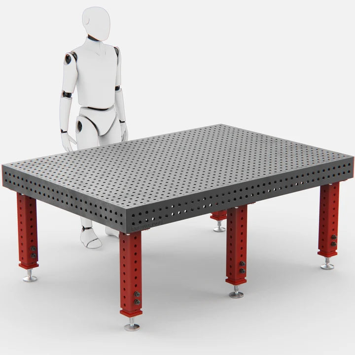 Standard Duty Welding Fixture Table, 2000x1400 mm