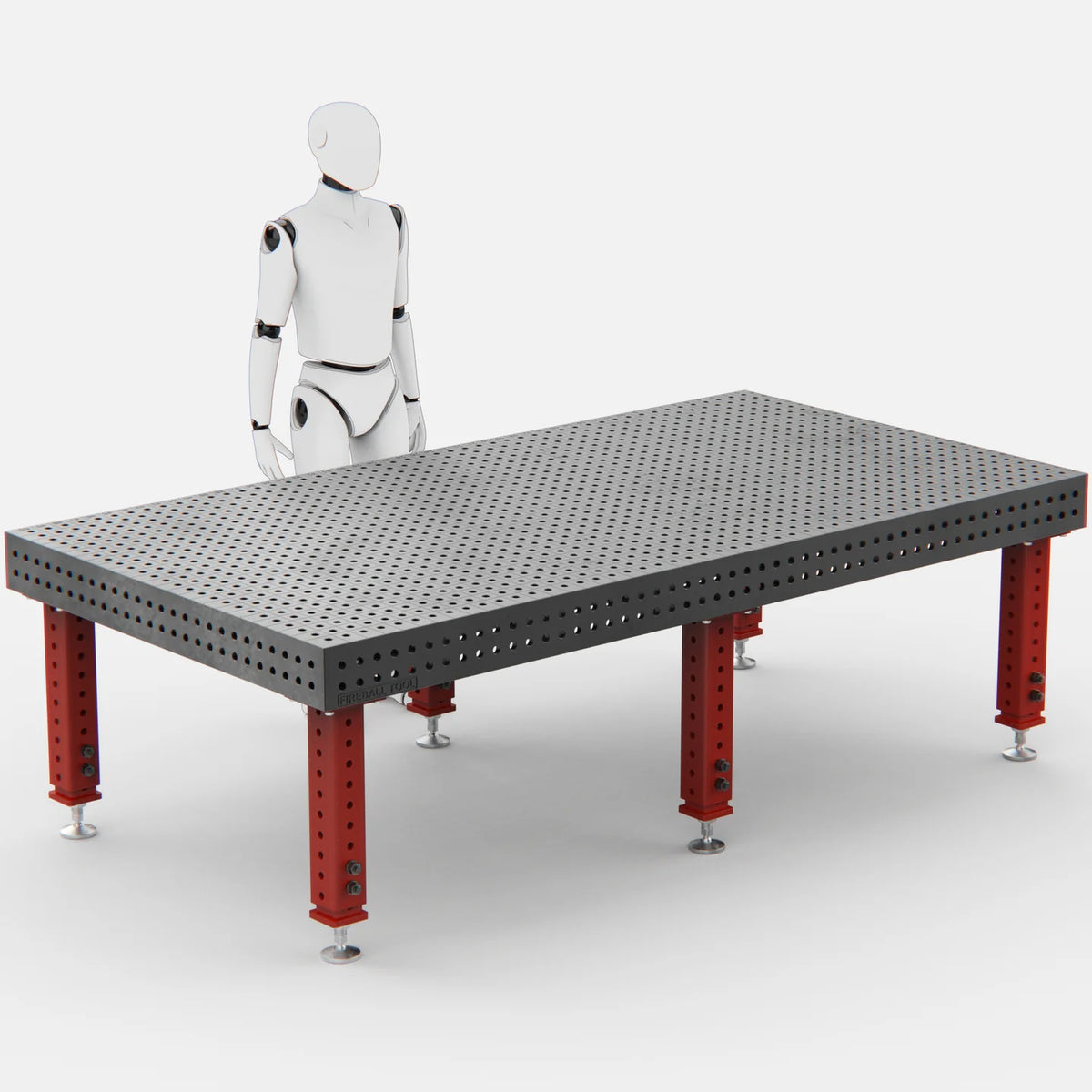 Standard Duty Welding Fixture Table, 2600x1400 mm