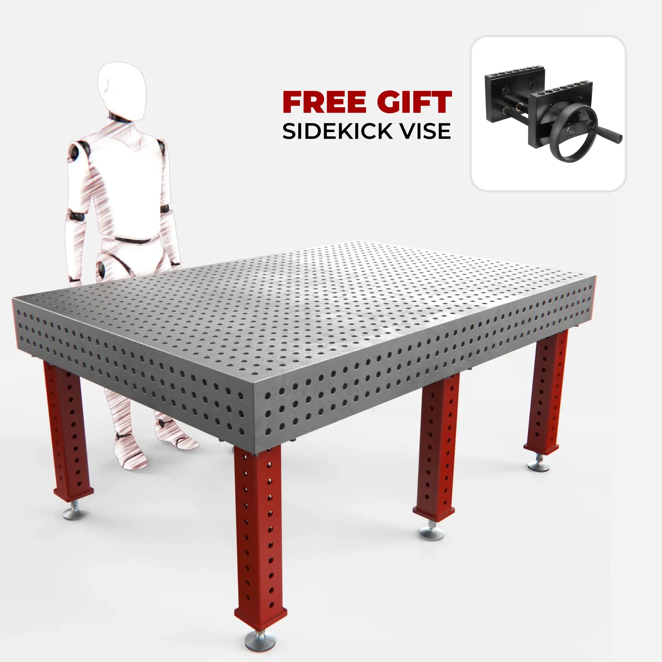 Heavy Duty Welding Table, 2000x1400 mm