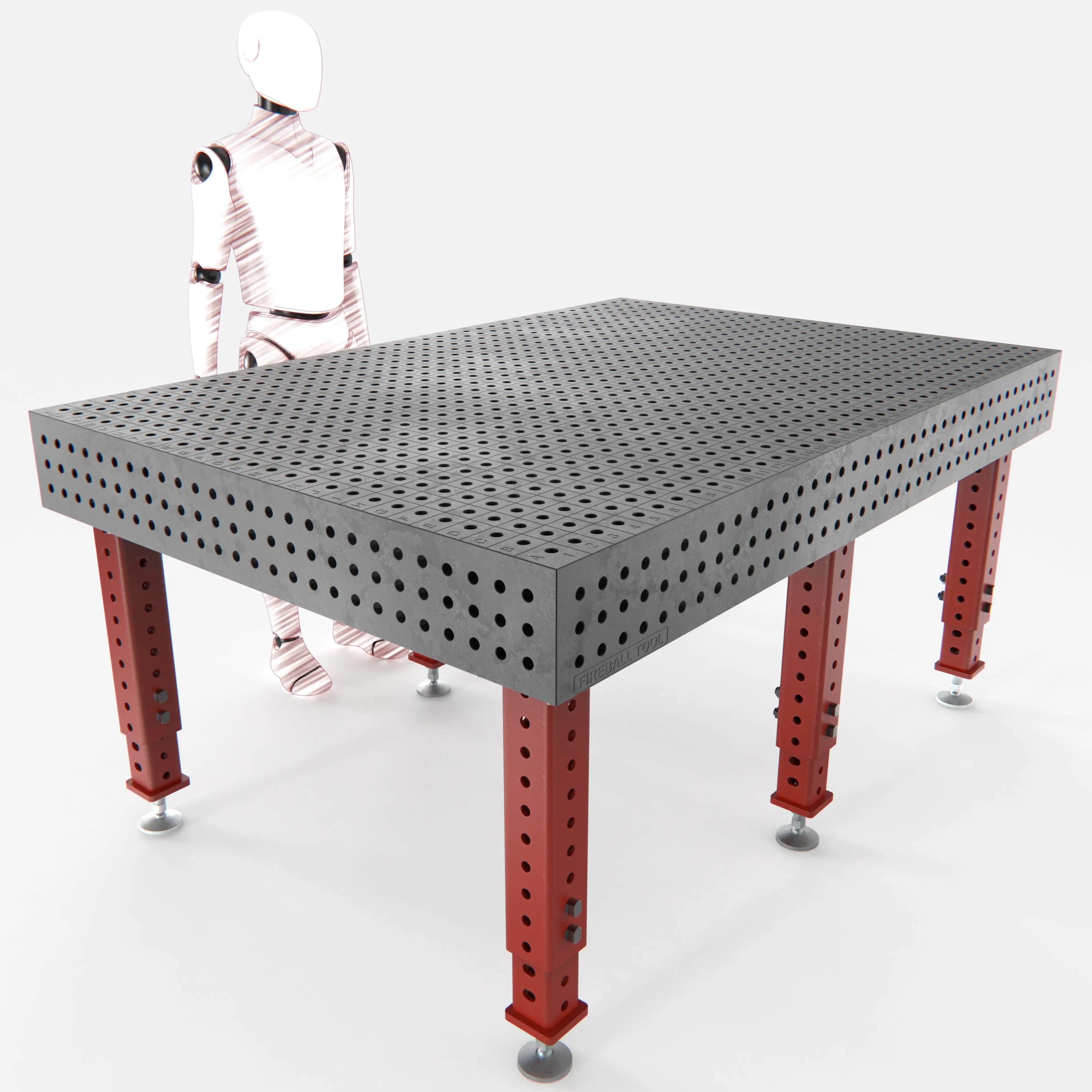 Heavy Duty Welding Table, 2000x1400 mm