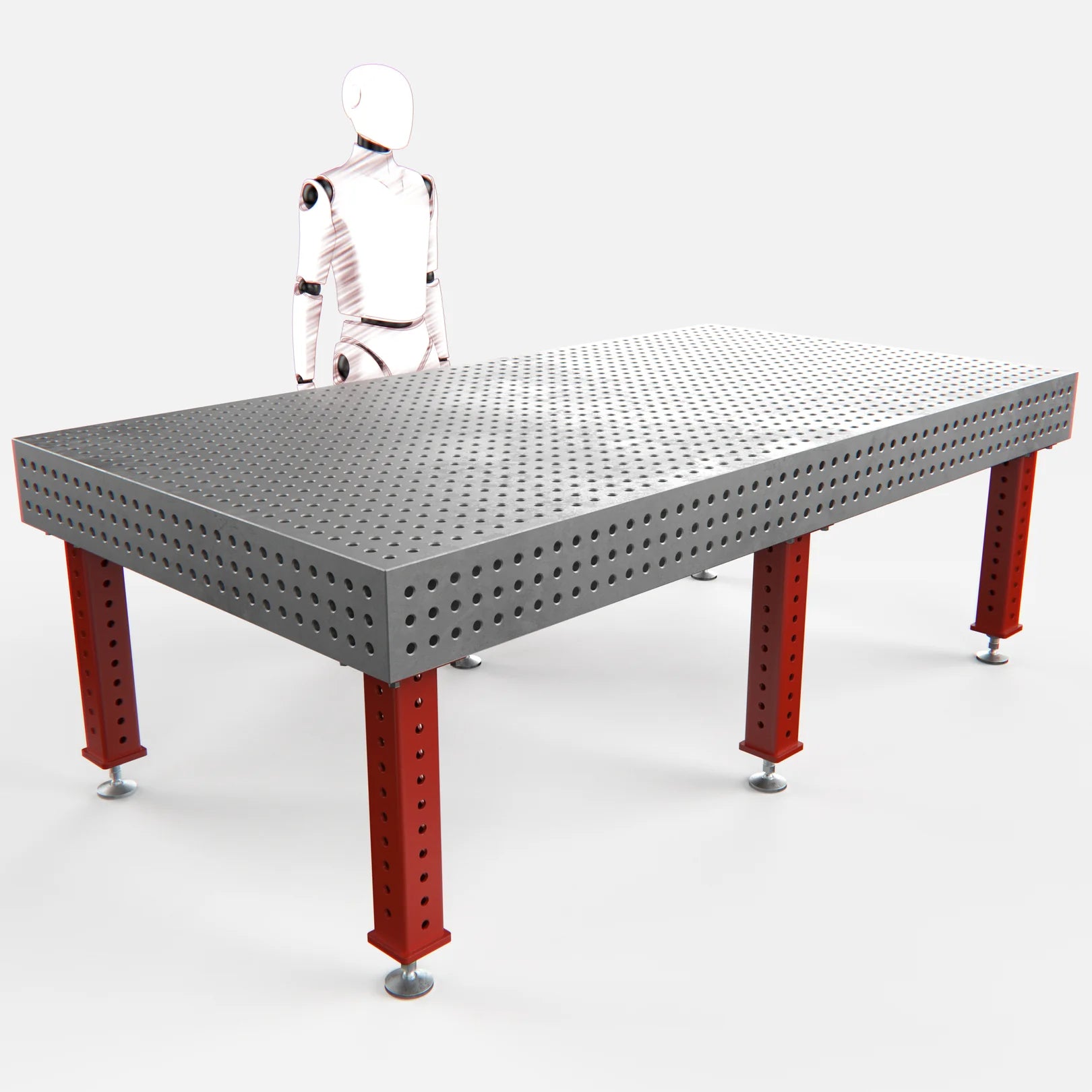 Heavy Duty Welding Table, 2600x1400 mm