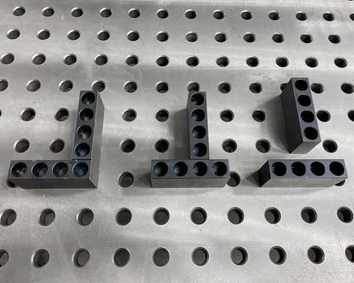 Blemished Fence Pin Block 150x50x25 mm - 19 mm System