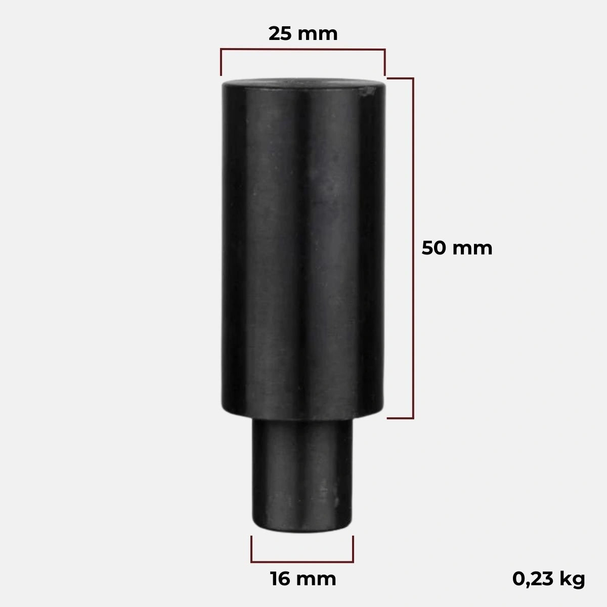 Goupille de positionnement/butée (lot de 4) - Système 16 mm