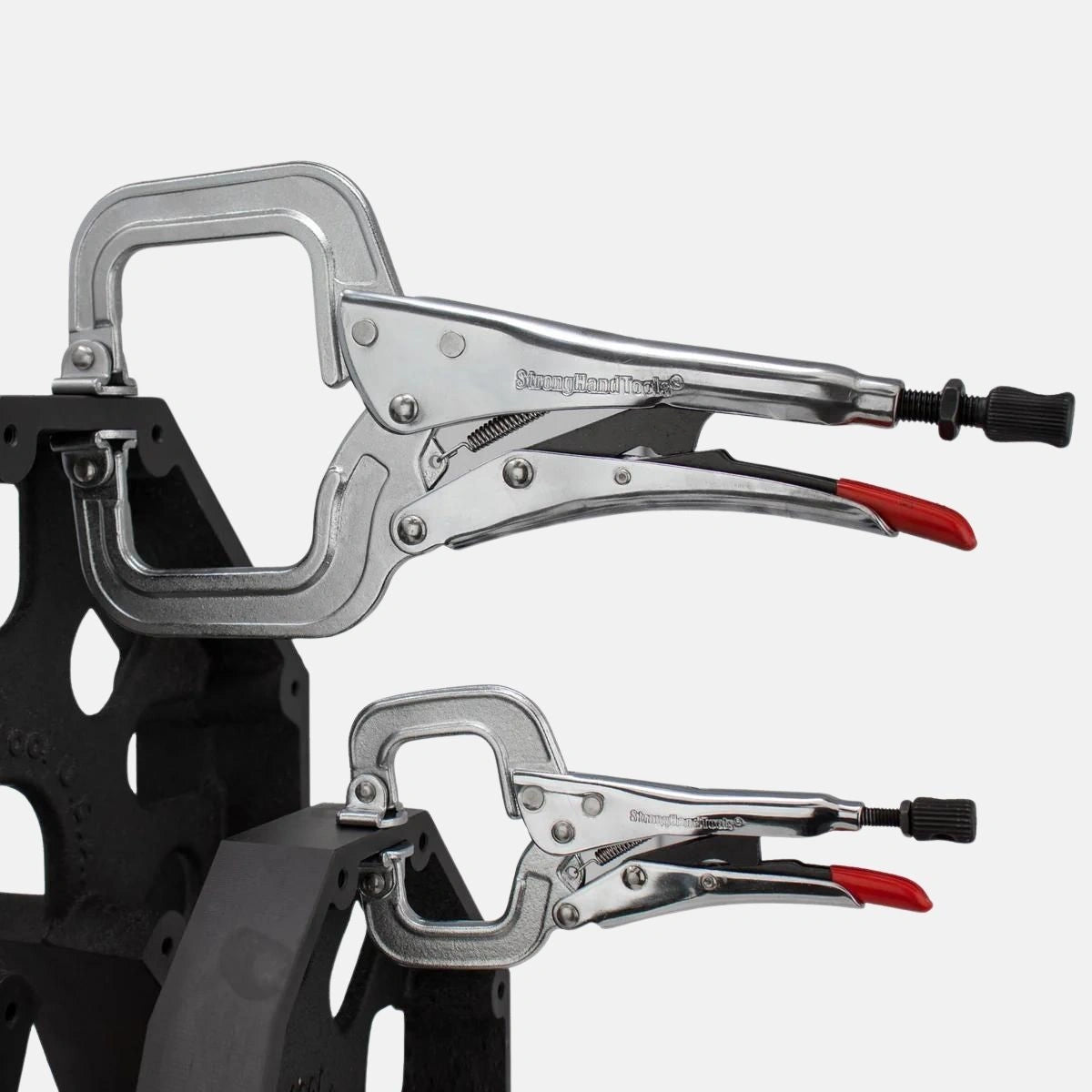 Satz C-Klammern mit Verriegelung (2er-Pack)