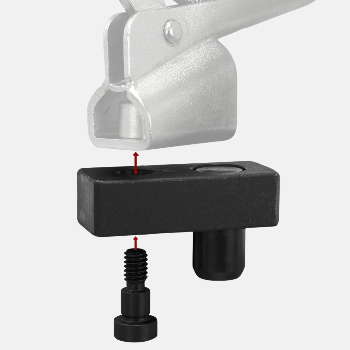 Base pivotante pour pince (lot de 2) - Système 16 mm