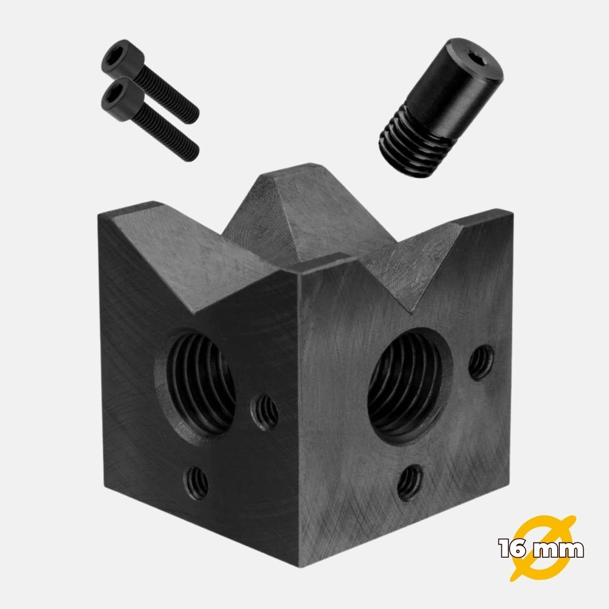 Vee Block 50x50 mm, EBR - Système 16 mm