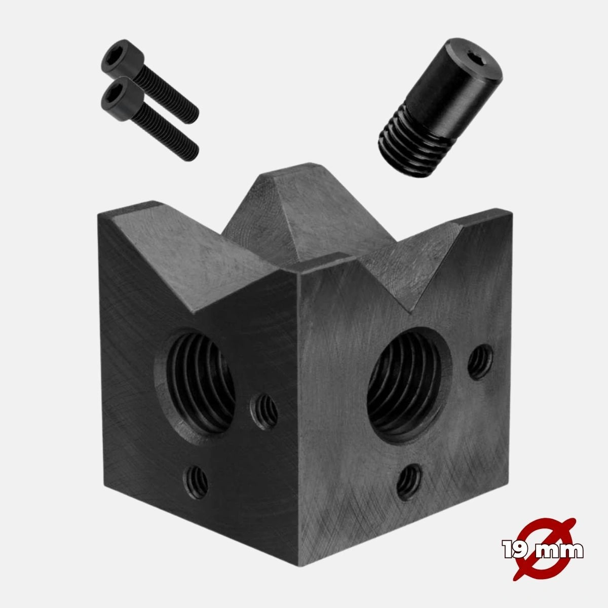 Prismenblock 50x50 mm, EBR - 19 mm System
