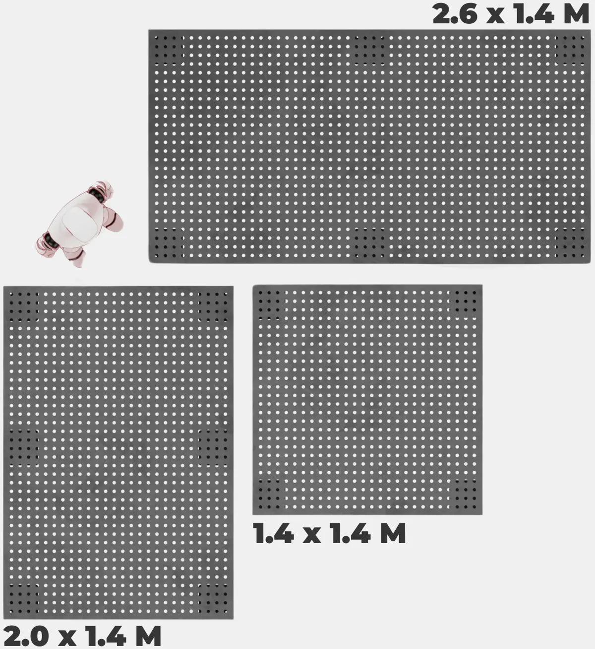 Heavy Duty Cast Iron Tabletops - 19 mm System