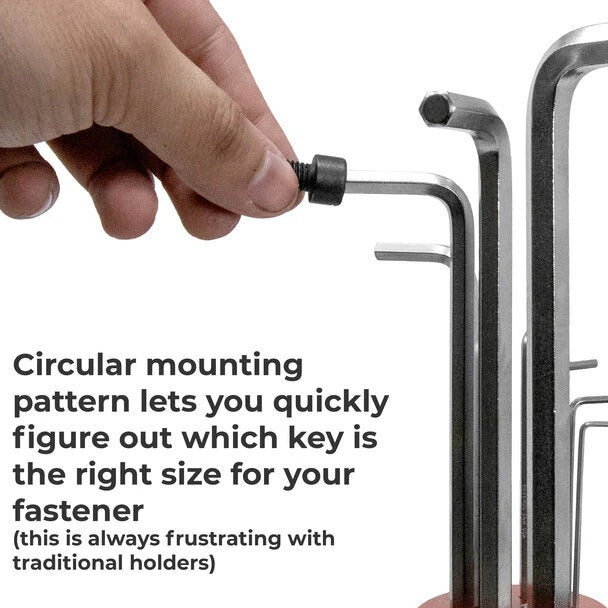 Sechskantschlüssel-Halter (Niedrigprofil)