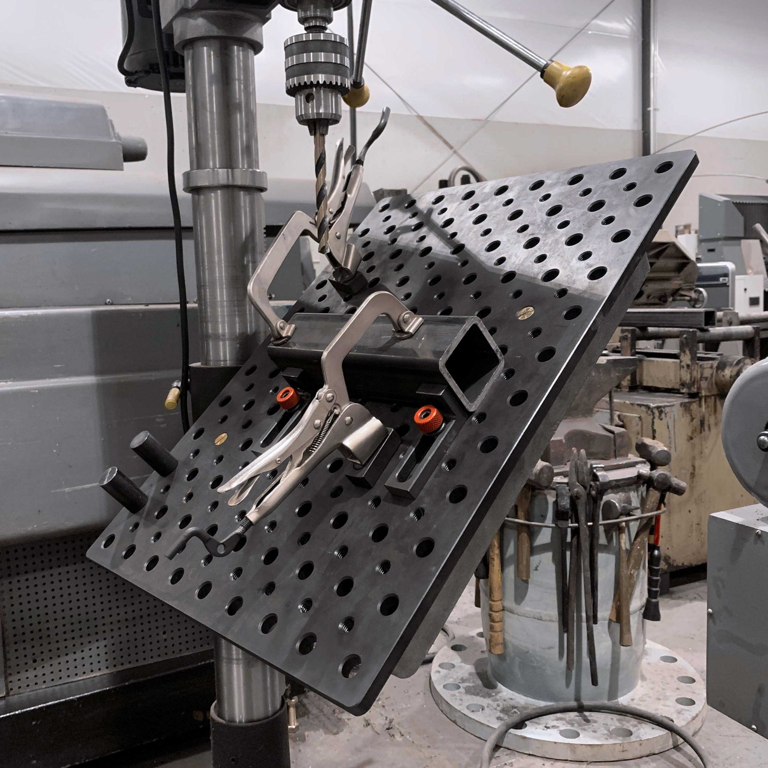 Drill Press Fixture Plate - 16 mm System