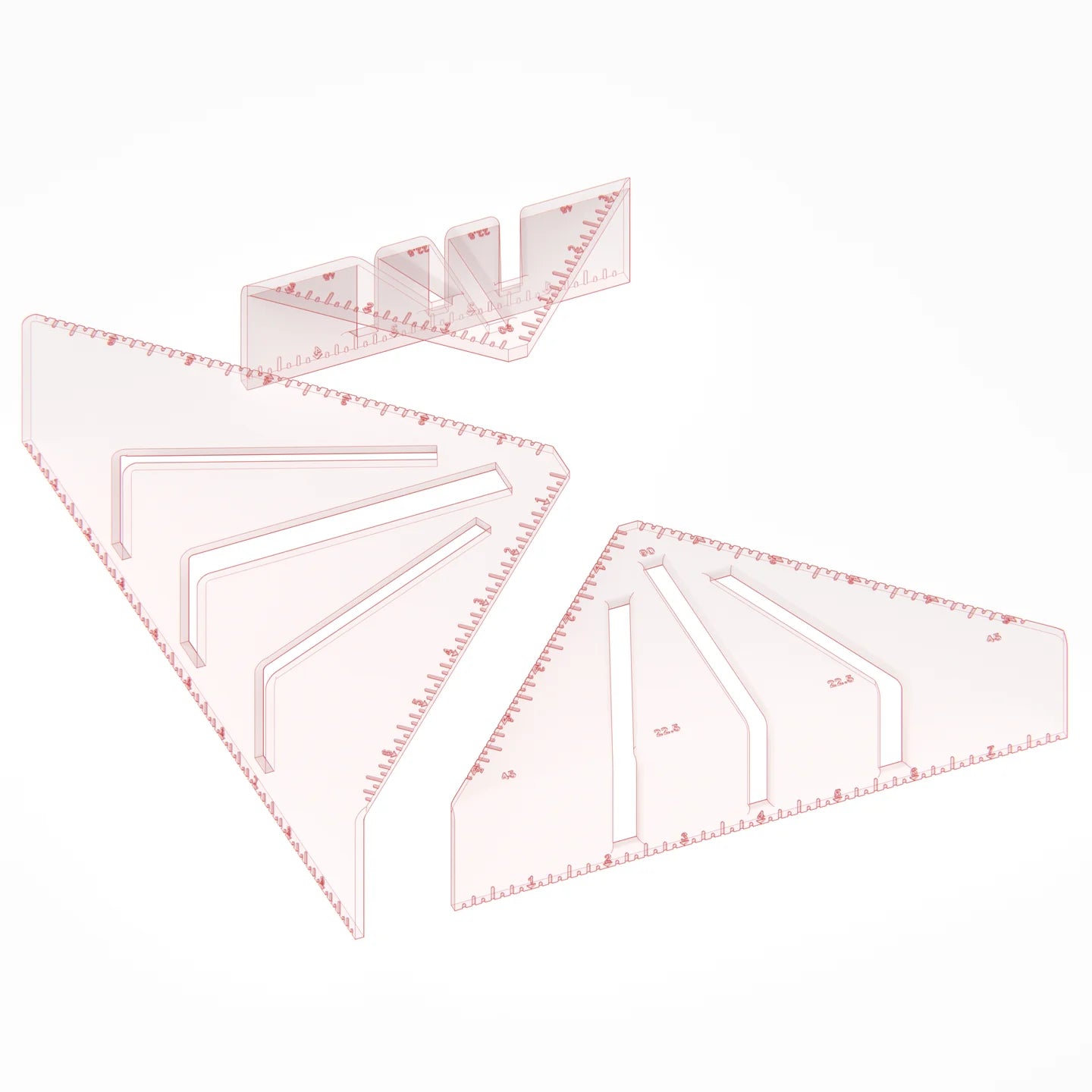 Fireball Miter Square 3-Pack
