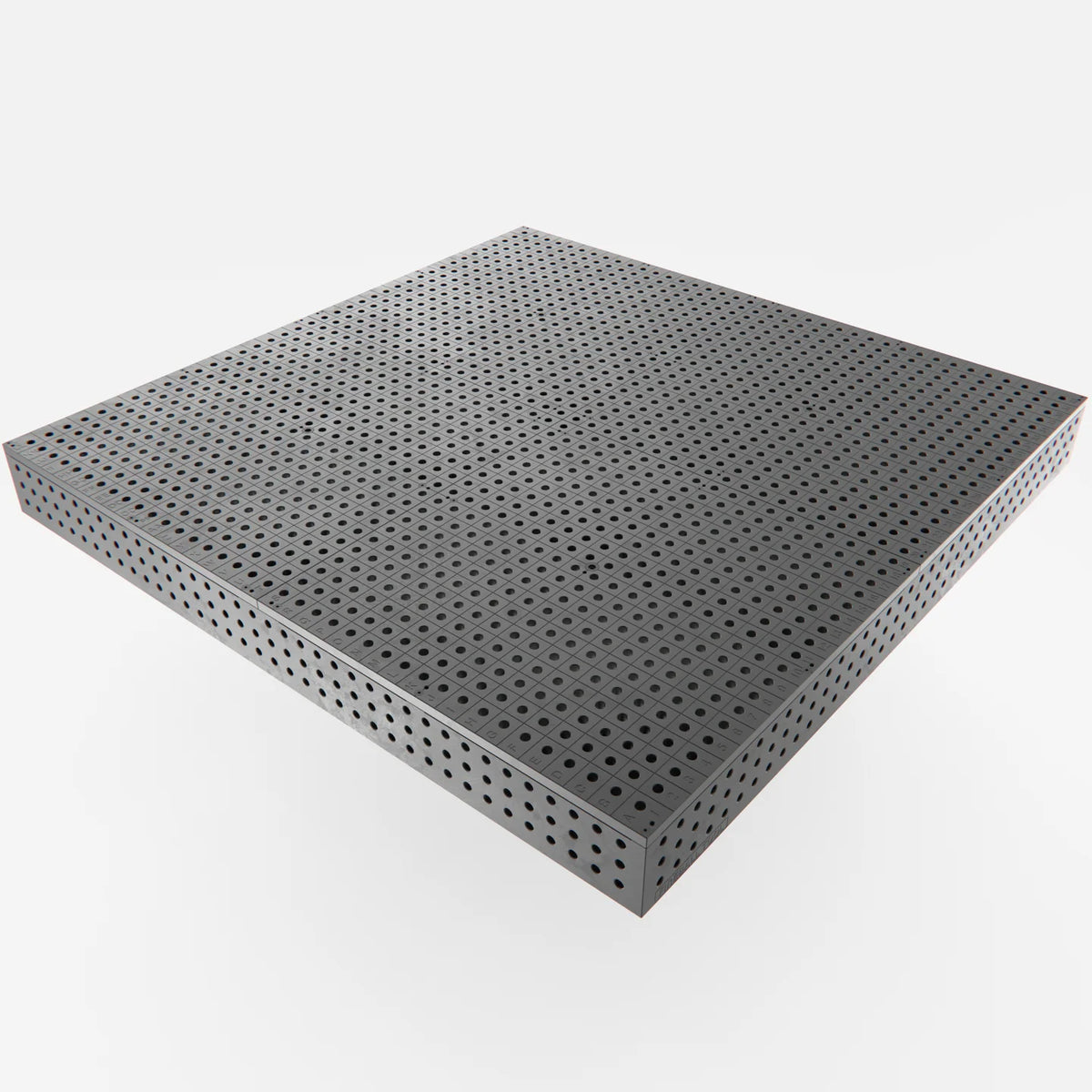 Steel Top X-Frame Welding Fixture Table, 2000x2000 mm