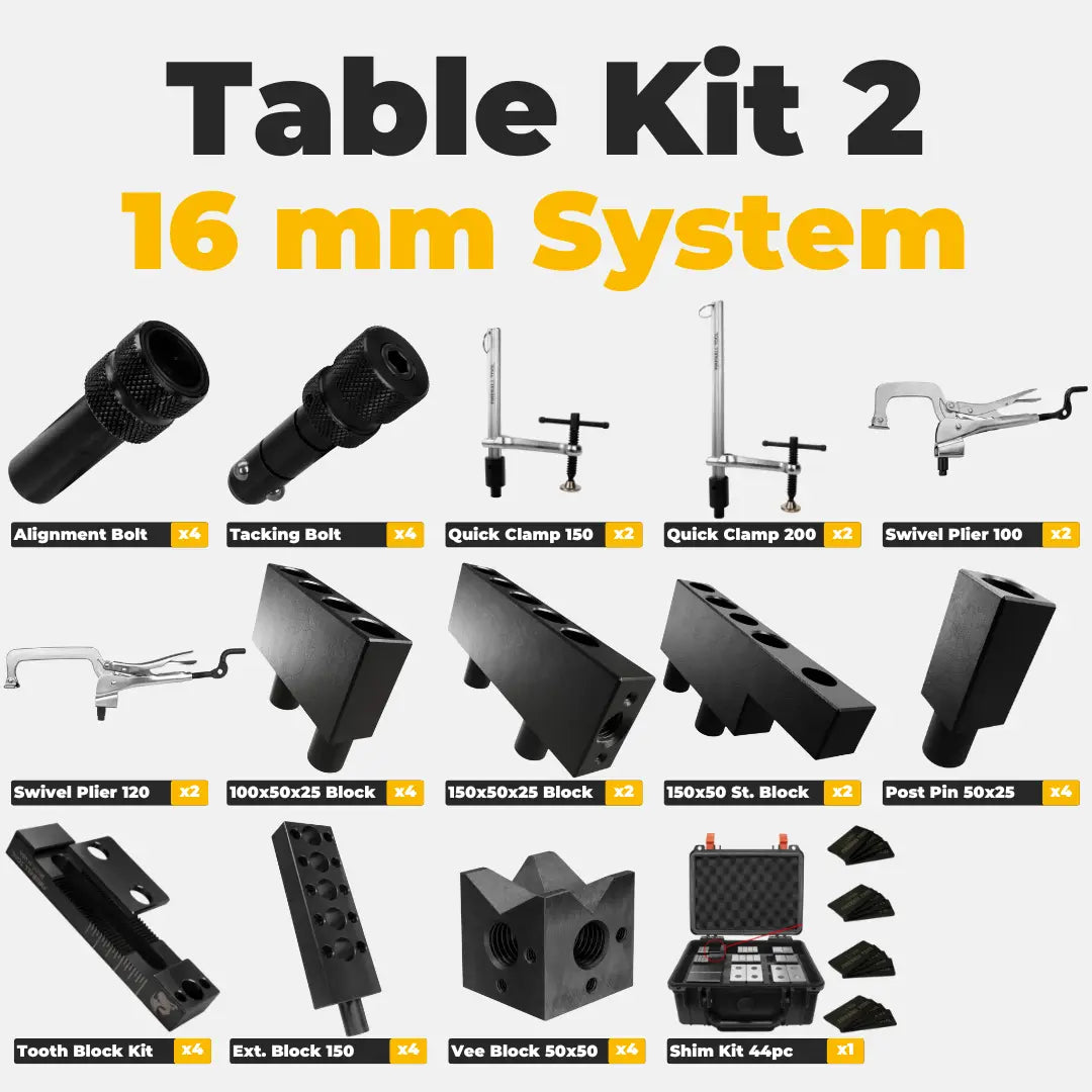 Table Kit 2 - 16 mm System