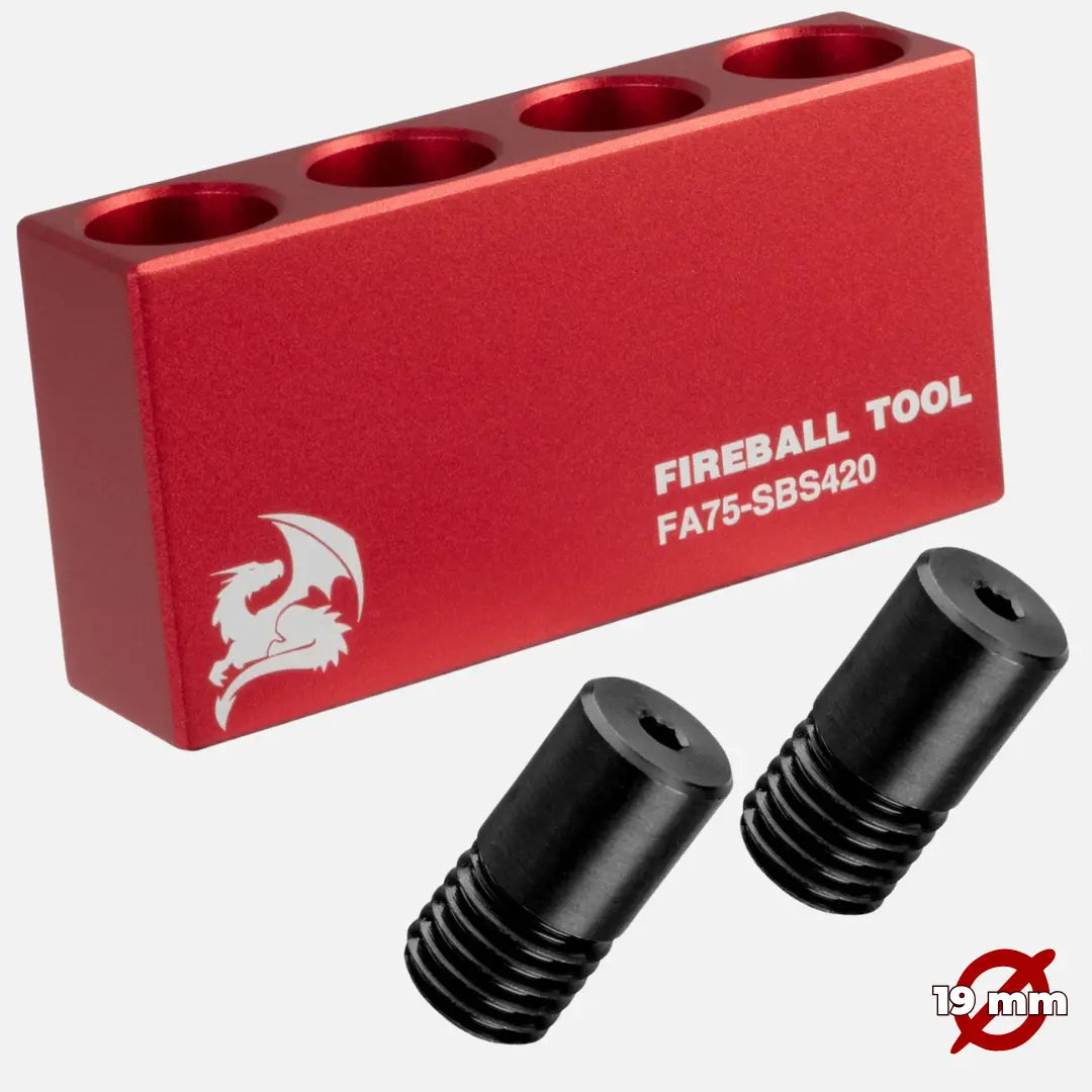 Fence Pin Block 100x50 mm - 19 mm System