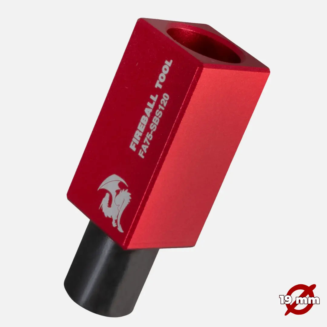 Post Pin 50x25 mm, AL (4-Pack) - 19 mm System