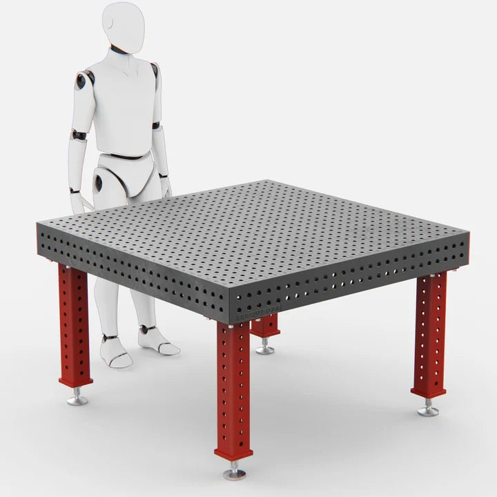 Standard Duty Welding Fixture Table, 1400x1400 mm