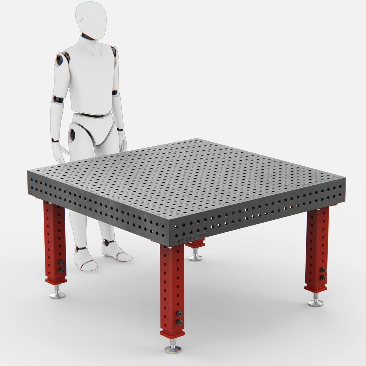 Standard Duty Welding Fixture Table, 1400x1400 mm