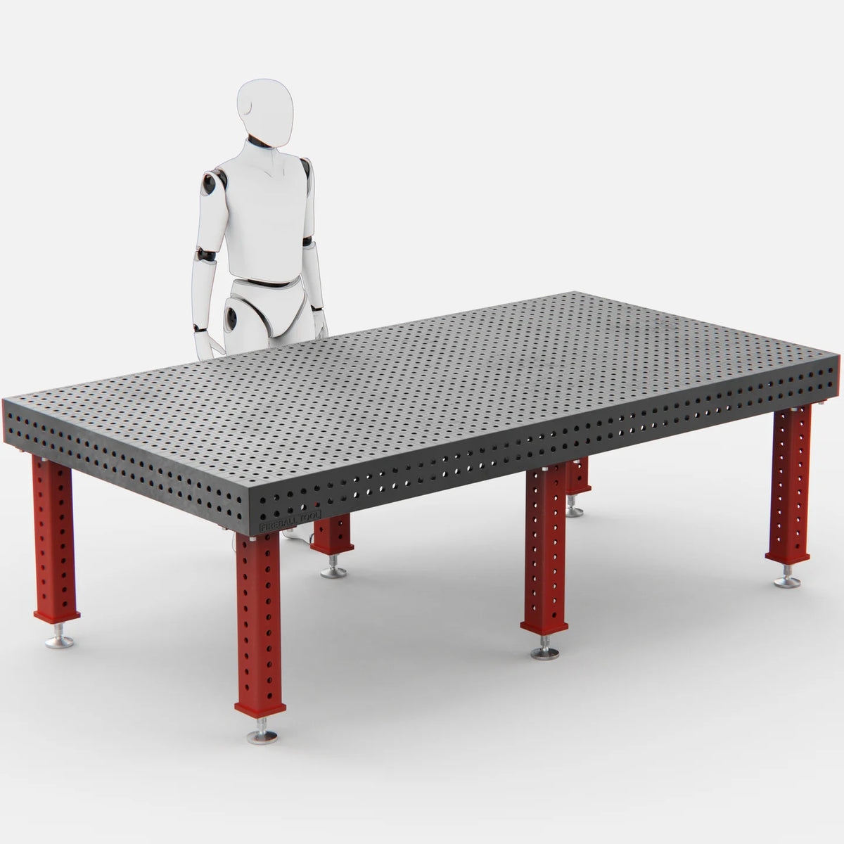 Standard Duty Welding Fixture Table, 2600x1400 mm