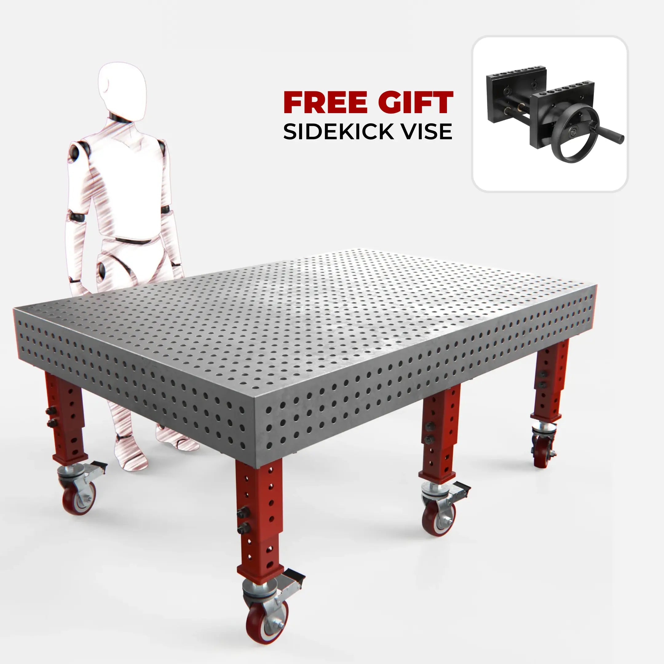 Heavy Duty Welding Table, 2000x1400 mm