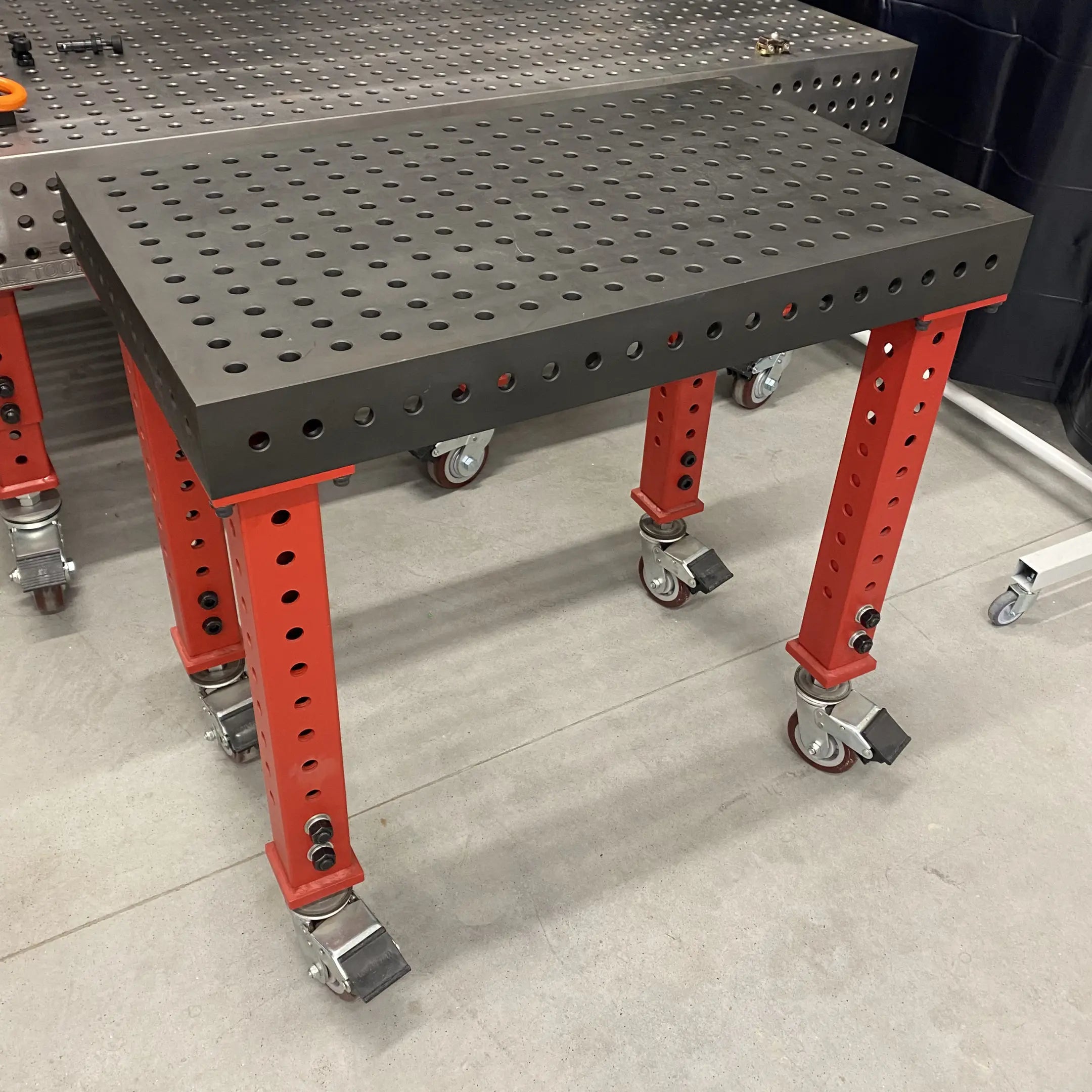 Dragon Wagon 1000x600 mm, Height-Adjustable Legs w/ Caster (Demo Deal)