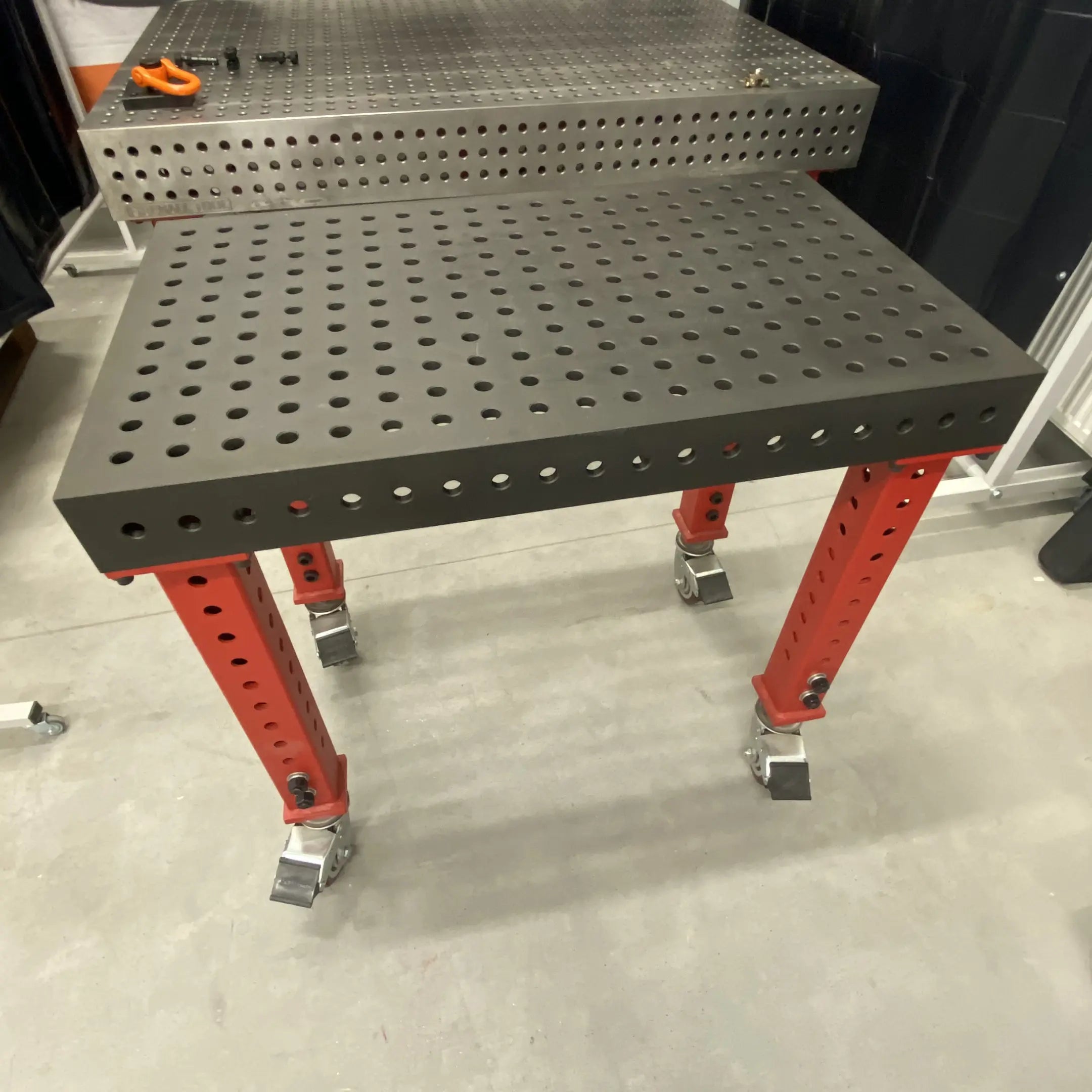 Dragon Wagon 1000x600 mm, Height-Adjustable Legs w/ Caster (Demo Deal)