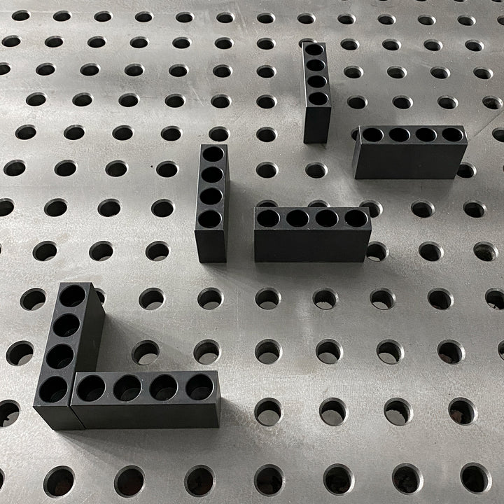 Anschlagbolzen 150x50x25 mm - 16 mm System