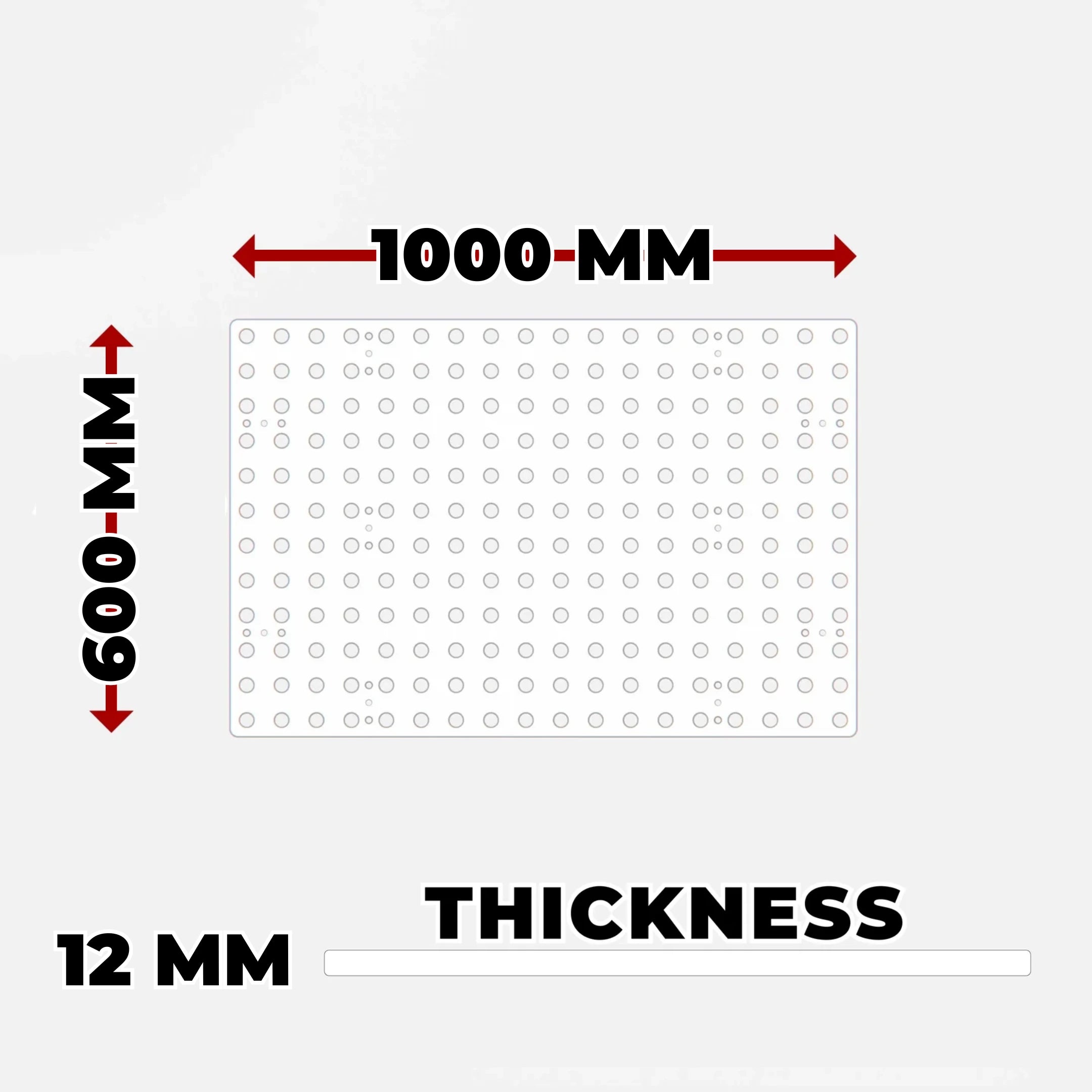 Pro Table Kit (1000x600 mm) - 19 mm System