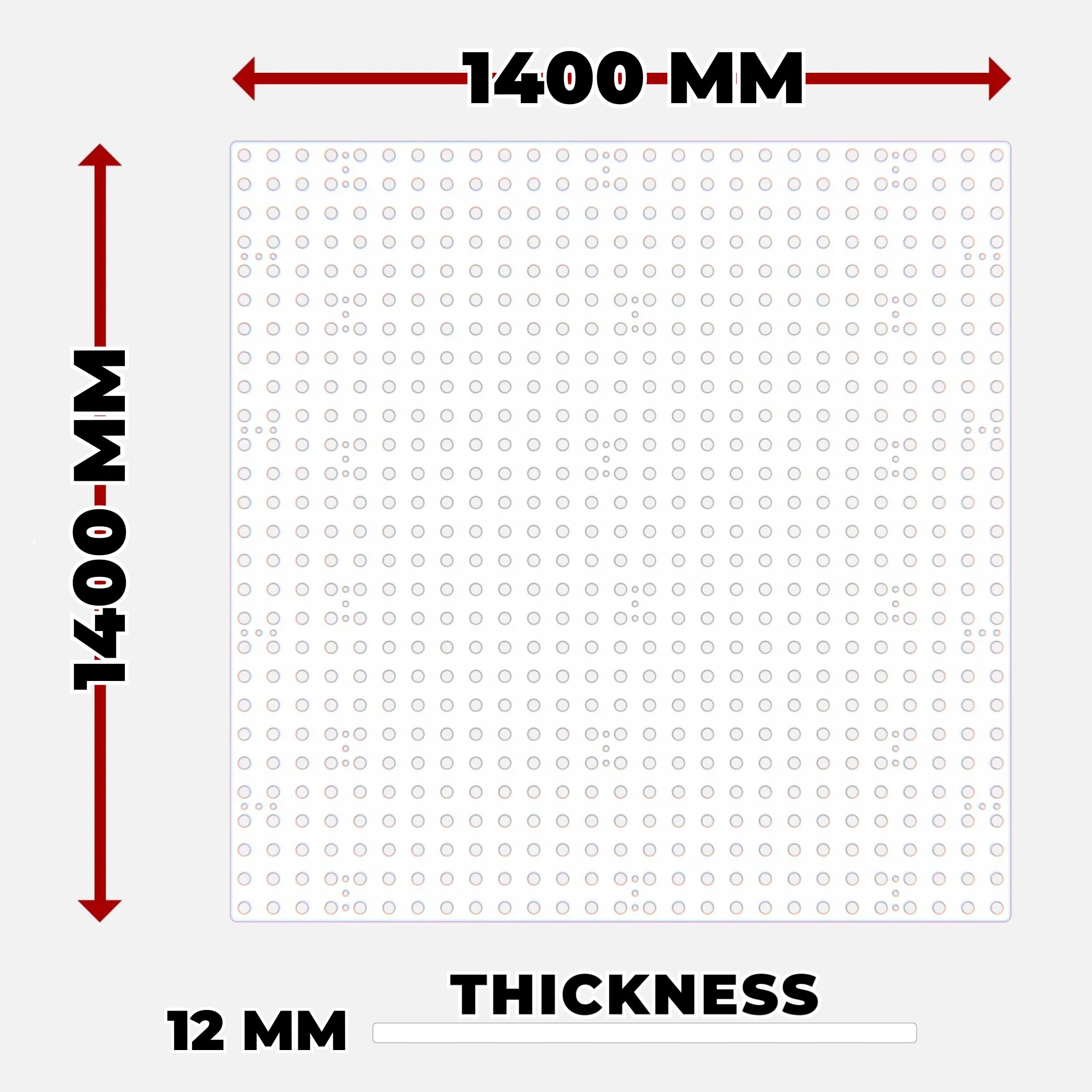 Pro Table Kit (1400x1400 mm) - 19 mm System