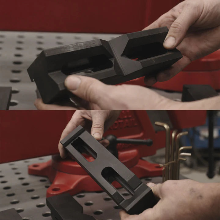 Hardened V Jaw for Hardtail Vise HTV614 (Single Jaw)