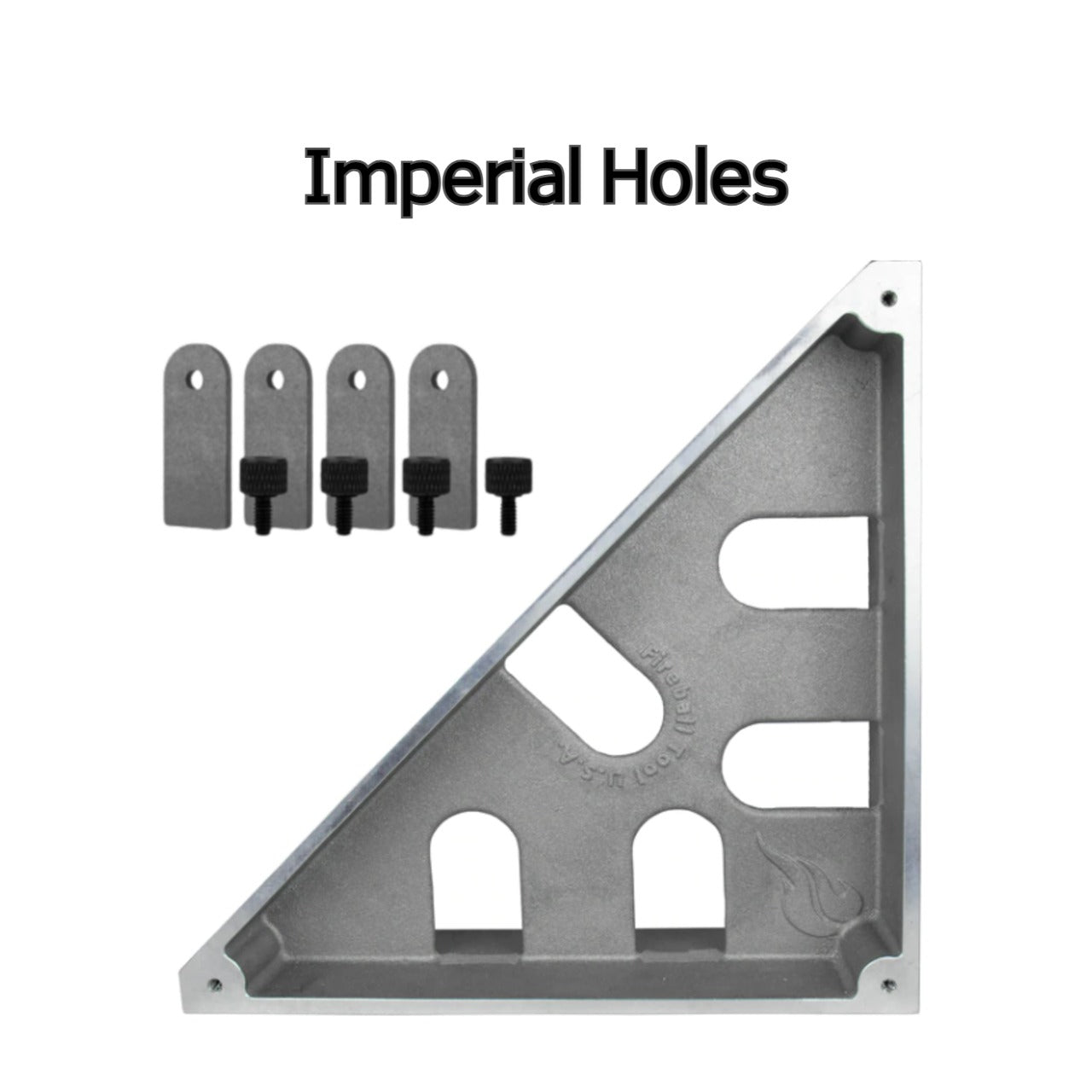 Monster Square 12" Aluminium (Imperial Holes)