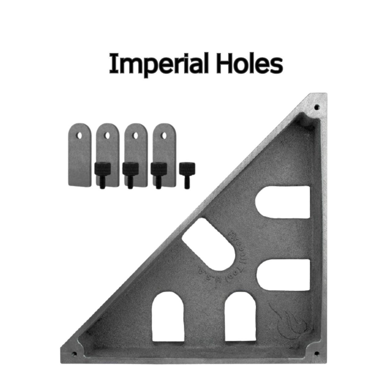 Monster Square 12" Cast Iron (Imperial Holes)